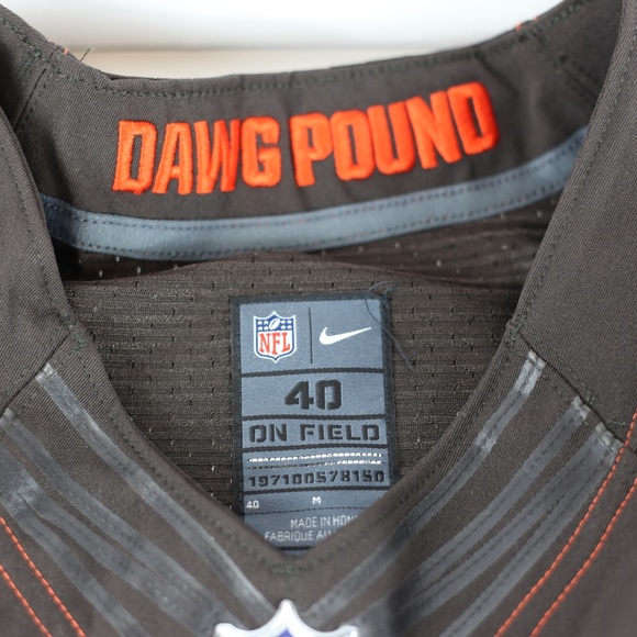 NWT Nike Cleveland Browns BLANK On Field Jersey - Picture 5 of 8